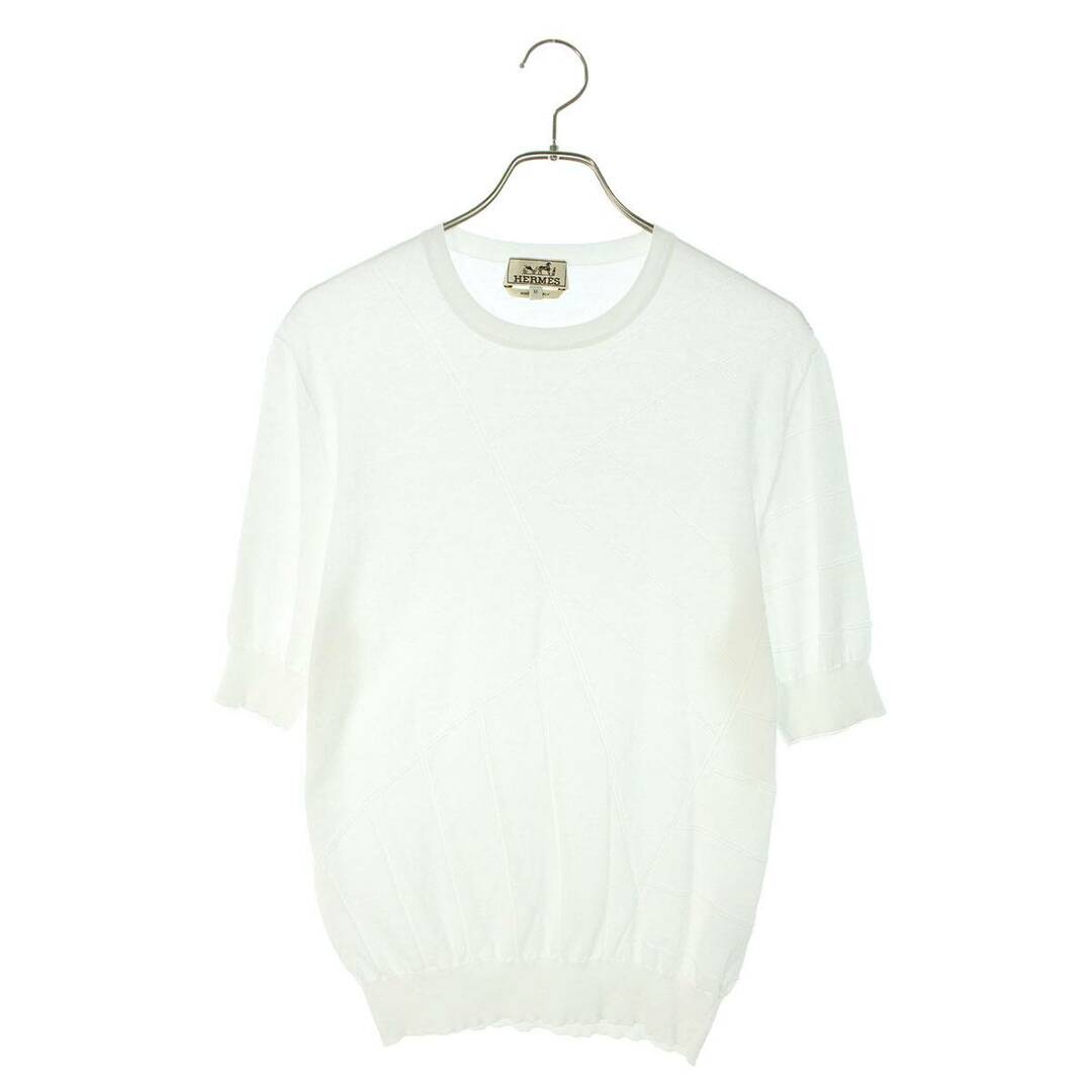 未使用 HERMES エルメス 半袖 Tシャツ シルク 箱付き メンズ Mサイズ