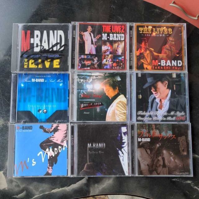 【サインあり！2枚】M-BAND/藤タカシ・CD9枚セット　・CD/アルバム