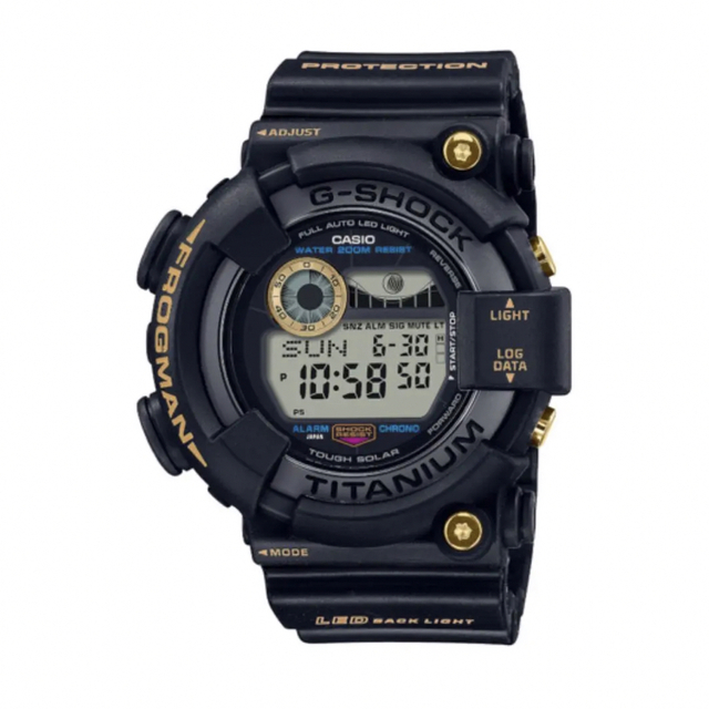 2022高い素材  G-SHOCK - G-SHOCK FROGMAN 30周年記念モデル GW-8230B-9AJR 腕時計(デジタル)