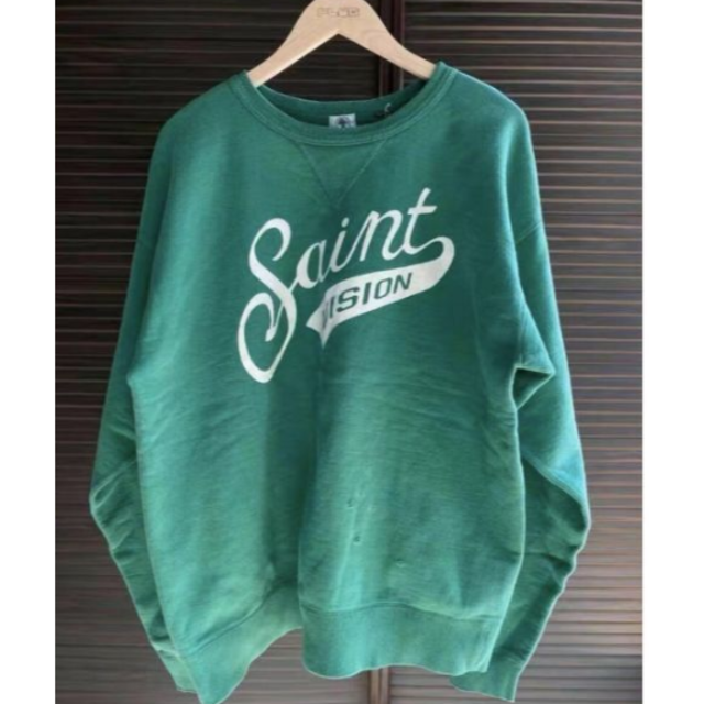 お得高品質 SAINT MICHAEL 21AW Vision Raglan スウェット 高品質在庫