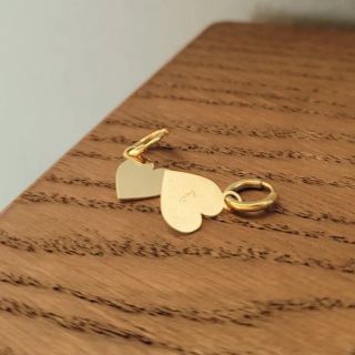 エディットフォールル(EDIT.FOR LULU)のlui jewelry heart plate charm ピアス(ピアス)