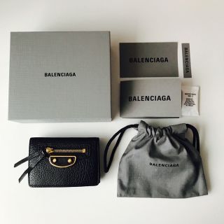 バレンシアガ(Balenciaga)のBALENCIAGA バレンシアガ  ミニ財布　クラシック　BLACK(財布)