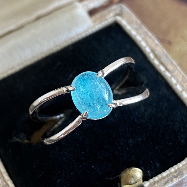 大人気定番商品 天然パライバトルマリン 1.02CT ブラジル産 カボション