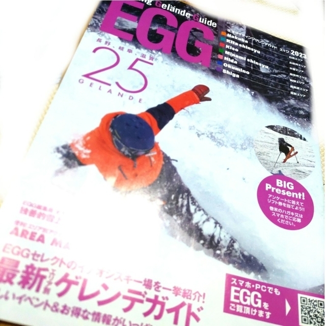 EGG★ゲレンデガイド スポーツ/アウトドアのスノーボード(その他)の商品写真