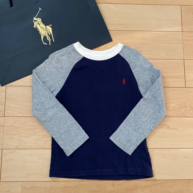 POLO RALPH LAUREN(ポロラルフローレン)の人気 POLO ラルフローレン キッズ 長袖 Tシャツ ロンT トップス 110 キッズ/ベビー/マタニティのキッズ服男の子用(90cm~)(Tシャツ/カットソー)の商品写真