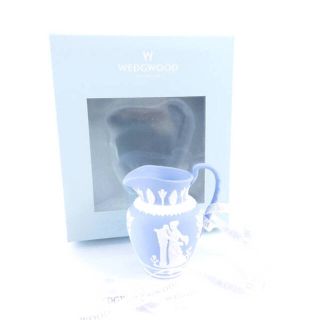 ウェッジウッド(WEDGWOOD)のウェッジウッド ジャスパー クリスマス オーナメント クリーマー SY4811R(置物)