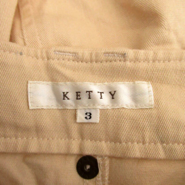 ketty(ケティ)のケティ KETTY フレアスカート ミモレ丈 リネン混 3 ベージュ /MS レディースのレディース その他(その他)の商品写真