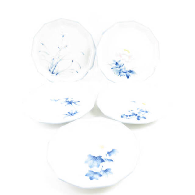 Noritake - ノリタケ 乃りたけ 銘々皿 5枚 15cmプレートセット Noritake - ノリタケ 乃りたけ 銘々皿 5枚 15cmプレートセット