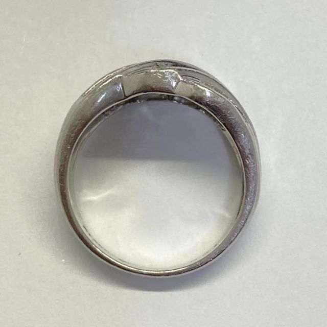 Pt850　天然ダイヤモンドリング　D1.00ct　サイズ10.5号　プラチナ レディースのアクセサリー(リング(指輪))の商品写真