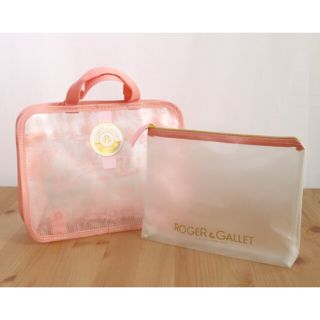 「ROGER&GALLET（ロジェ・ガレ）」 ポーチ付きスパバッグ(ポーチ)