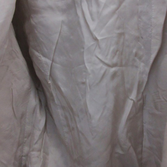 COUP DE CHANCE(クードシャンス)のクードシャンス ステンカラーコート ロング丈 ベルト ウール 38 オフホワイト レディースのジャケット/アウター(その他)の商品写真