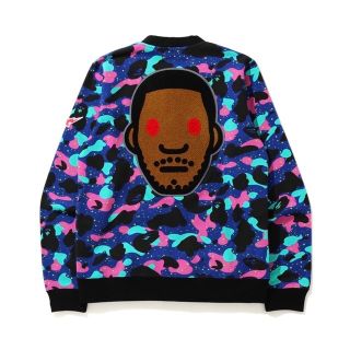 アベイシングエイプ(A BATHING APE)のBape様専用BAPE KID CUDI カディカモカーディガン(カーディガン)