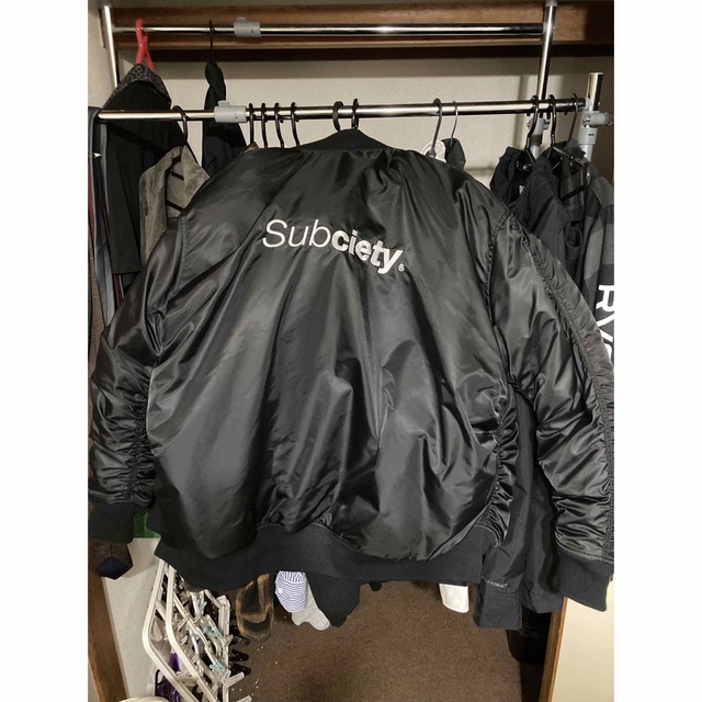 Subciety - サブサエティ ma-1 XLサイズの通販 by ヒロ's shop