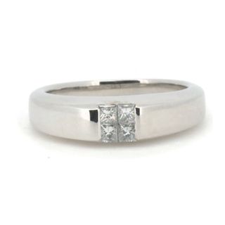 タサキ(TASAKI)の目立った傷や汚れなし タサキ ダイヤモンド リング 9号 0.20ct K18WG(18金 ホワイトゴールド)(リング(指輪))