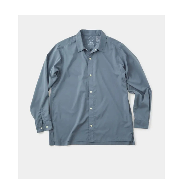 完売品 山と道 SS22 UL Shirt Blue Gray サイズM 新品 - 登山用品