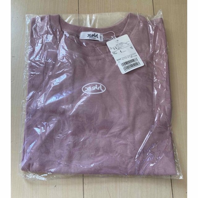 エックスガール　福袋　ピンクの長袖のみ　140 キッズ/ベビー/マタニティのキッズ服女の子用(90cm~)(Tシャツ/カットソー)の商品写真