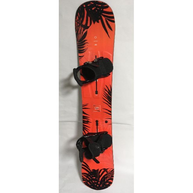 安い売品 BURTON バートン スノーボード板144cm ビンディングM セット