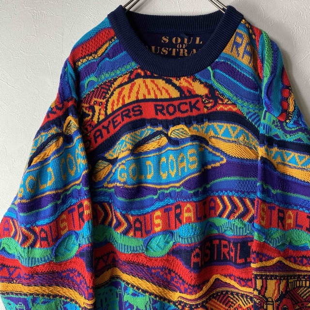 SOUL OF AUSTRALIA Coogi セーター-