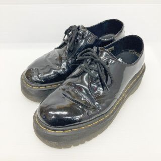 ドクターマーチン(Dr.Martens)のドクターマーチン エナメル 3ホール 厚底ブーツ size25cm(ブーツ)