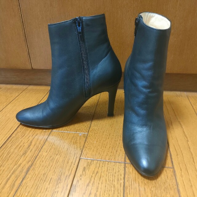 美品 ファビオルスコーニ FABIO RUSCONI ショートブーツ 36 黒 propar