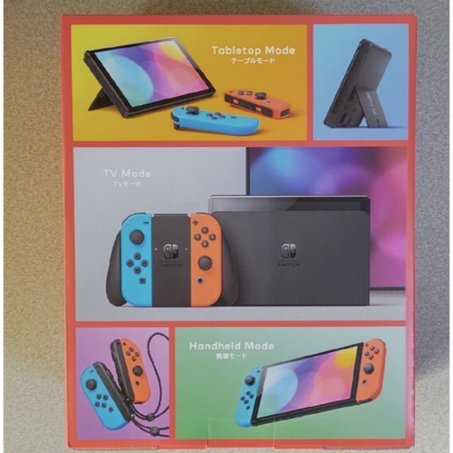 新品未開封 Nintendo Switch 有機ELモデル ネオンブルー ネオン