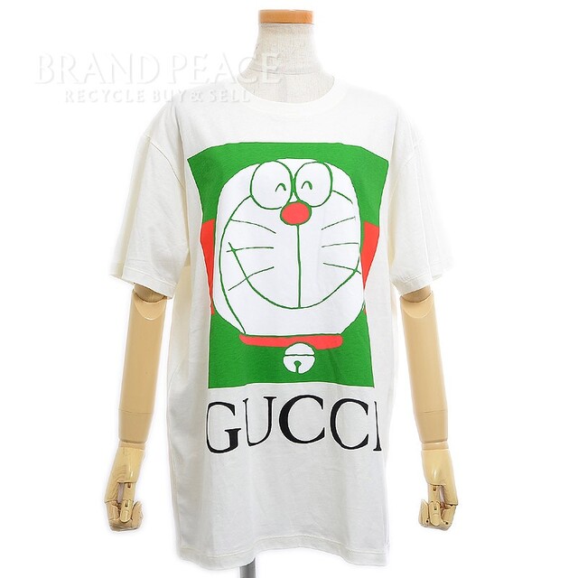 売れ筋】 - Gucci グッチ 615044 アイボリー プリントTシャツ コラボ
