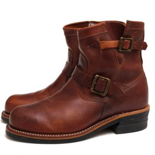 チペワ(CHIPPEWA)のチペワ／CHIPPEWA エンジニアブーツ シューズ 靴 メンズ 男性 男性用レザー 革 本革 ブラウン 茶  91065 7" ENGINEER BOOTS US TAN RENEGADE スチールトゥ グッドイヤーウェルト製法 Vibramソール(ブーツ)