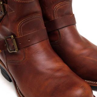 チペワ／CHIPPEWA エンジニアブーツ シューズ 靴 メンズ 男性 男性用レザー 革 本革 ブラウン 茶 91065 7