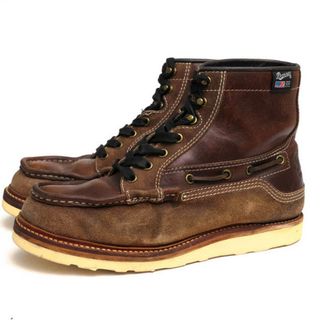 ダナー(Danner)のダナー／Danner ワークブーツ シューズ 靴 メンズ 男性 男性用レザー 革 本革 ダークブラウン 茶 ブラウン  D-4117 GARY 2009 CHRISTMAS LIMITED ゲーリー  モックトゥ Vibramソール(ブーツ)