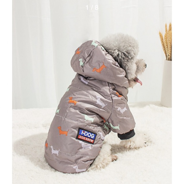 ペット 洋服 冬服 暖かい コート 犬  その他のペット用品(犬)の商品写真