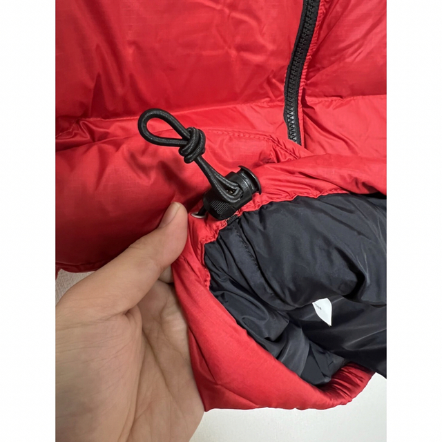 THE NORTH FACE(ザノースフェイス)の【極美品】ザ ノースフェイス ヌプシ 1996 ダウン 700 赤×黒 M メンズのジャケット/アウター(ダウンジャケット)の商品写真