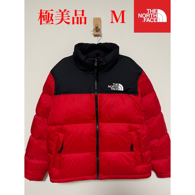 THE NORTH FACE(ザノースフェイス)の【極美品】ザ ノースフェイス ヌプシ 1996 ダウン 700 赤×黒 M メンズのジャケット/アウター(ダウンジャケット)の商品写真