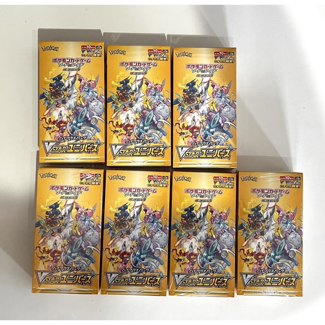 ポケモンポケモンカード　vstarユニバース box 7個 ブイユニ ポケカ