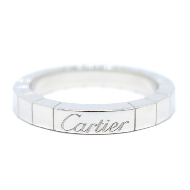 750カルティエ Cartier K18YG ラニエール リング 50号 ケース付