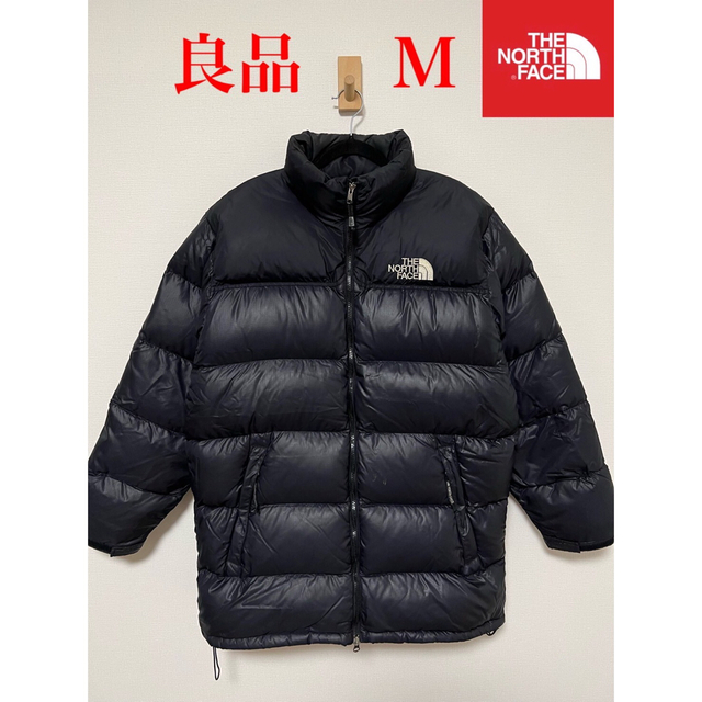 THE NORTH FACE(ザノースフェイス)の【良品】THE NORTH FACE ノースフェイス ヌプシ ダウン 黒 M メンズのジャケット/アウター(ダウンジャケット)の商品写真