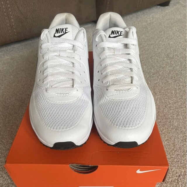 【激レア！】NIKE AIR MAX90GOLFナイキエアマックス白黒25.5②