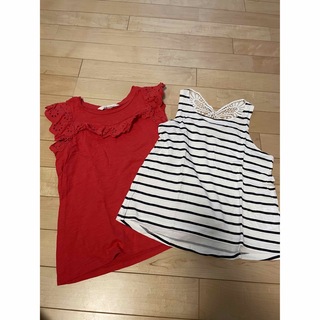 エイチアンドエム(H&M)のH&M  タンクトップセット(Tシャツ/カットソー)