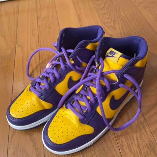 ナイキ(NIKE)のNIKE dunk high leakers本日限定特価！(スニーカー)