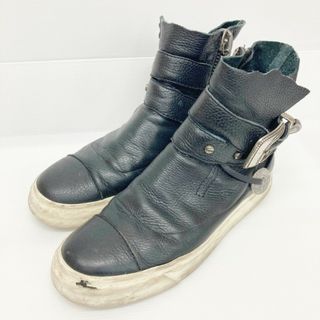 ★ジュゼッペザノッティ ショートブーツ ブラック size42