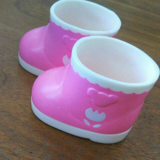 メルちゃん ピンクの長靴 キッズ/ベビー/マタニティのおもちゃ(知育玩具)の商品写真