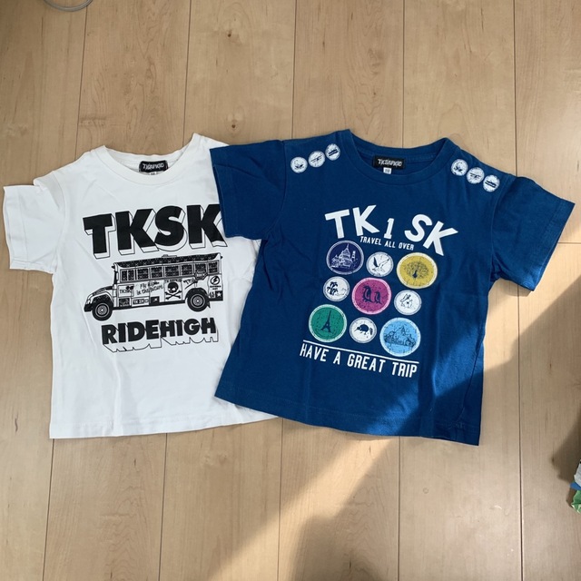 TK SAPKID 半袖Tシャツ2枚組　110 キッズ/ベビー/マタニティのキッズ服男の子用(90cm~)(Tシャツ/カットソー)の商品写真