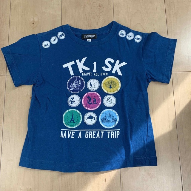 TK SAPKID 半袖Tシャツ2枚組　110 キッズ/ベビー/マタニティのキッズ服男の子用(90cm~)(Tシャツ/カットソー)の商品写真