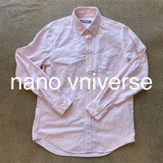 ナノユニバース(nano・universe)のナノユニバース ピンク 長袖シャツ 綿100%(シャツ)