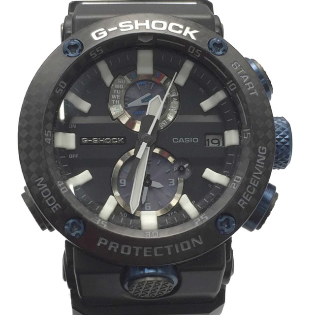 腕時計(アナログ)☆☆CASIO カシオ G-SHOCK グラビティマスター GWR-B1000-1A1JF ブラック 電波ソーラー 腕時計 箱・取説有