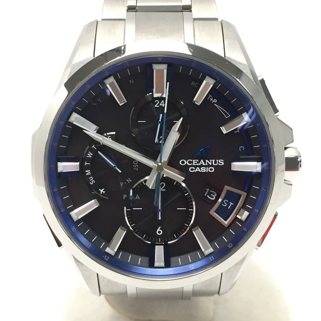 ☆☆CASIO カシオ オシアナス Bluetooth搭載 OCW-G2000-1AJF ブラック GPS電波ソーラー メンズ 腕時計 OCEANUS