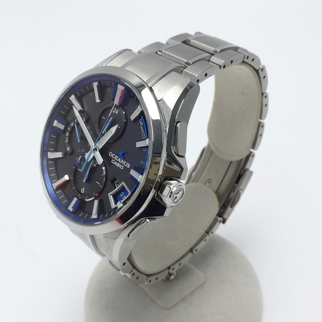 ☆☆CASIO カシオ オシアナス Bluetooth搭載 OCW-G2000-1AJF ブラック GPS電波ソーラー メンズ 腕時計 OCEANUS