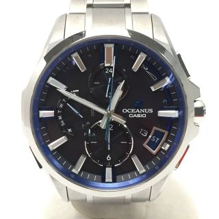 カシオ(CASIO)の☆☆CASIO カシオ オシアナス Bluetooth搭載 OCW-G2000-1AJF ブラック GPS電波ソーラー メンズ 腕時計 OCEANUS(腕時計(アナログ))