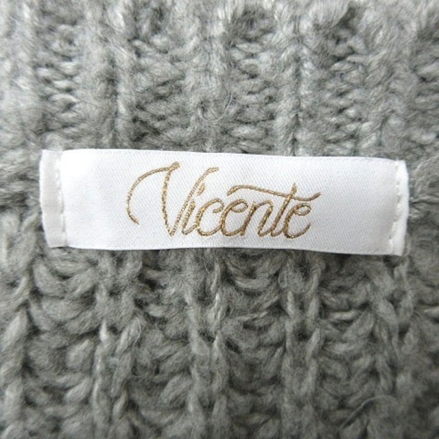 Vicente リブニットトップス ヴィセンテ セーター  美品