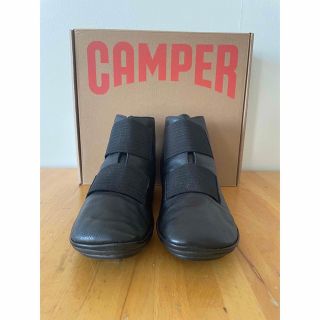 カンペール(CAMPER)の38 カンペールブーツ 黒(ブーツ)