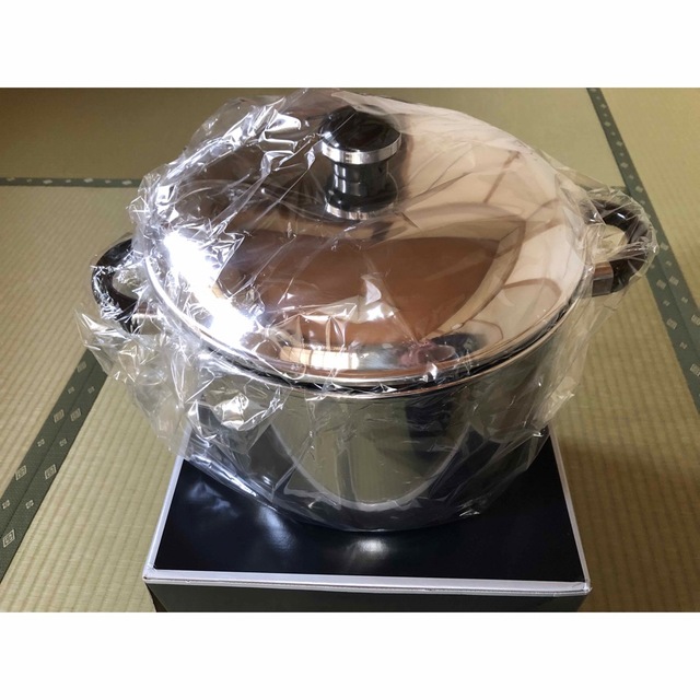 オブジェ(Objet)・宮崎製作所(Miyaco) ジャンボ深型両手鍋 28cm 1